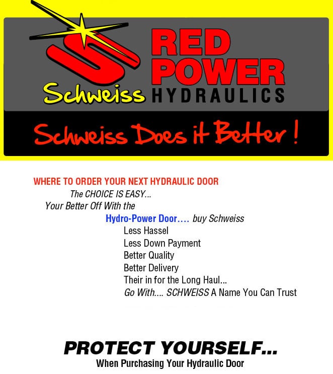 Schweiss the Door Leader