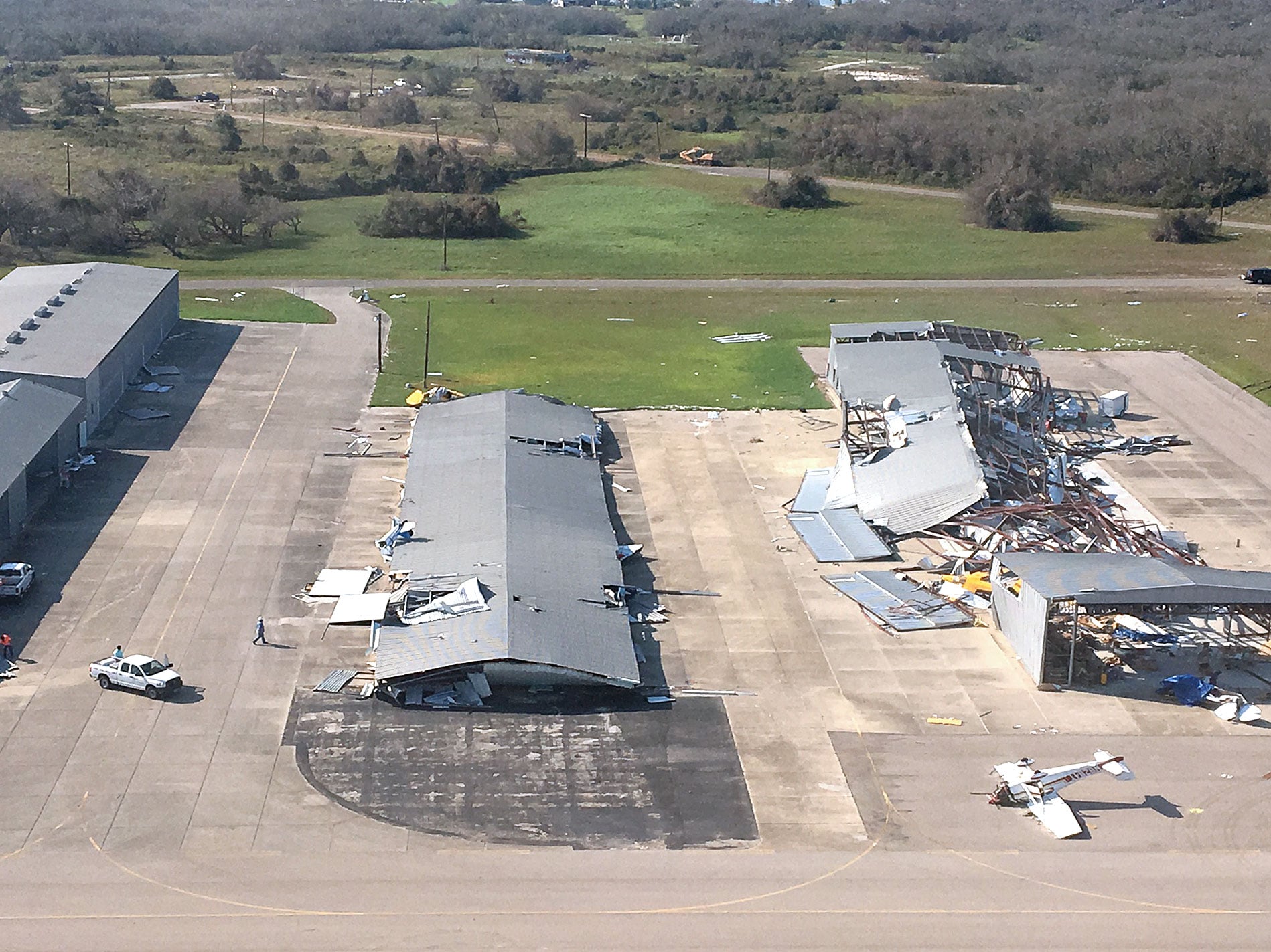 Every hangar that survived Hurricane Harvey had a Schweiss door on it