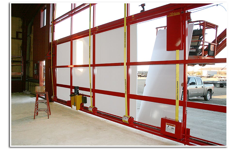 Insulating your hydraulic or bifold door could not be any easier!