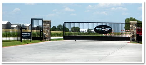 Gated Airport has many amenities with it.