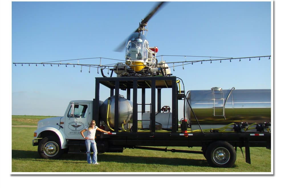 Big Red Shed - Helicopter Fills up