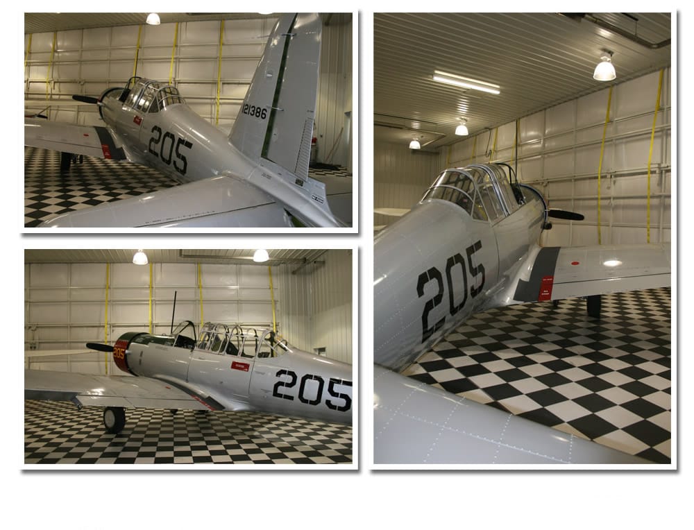 The Fagen Museum's Schweiss Doors holds some of the most beautiful flying machines behind them	