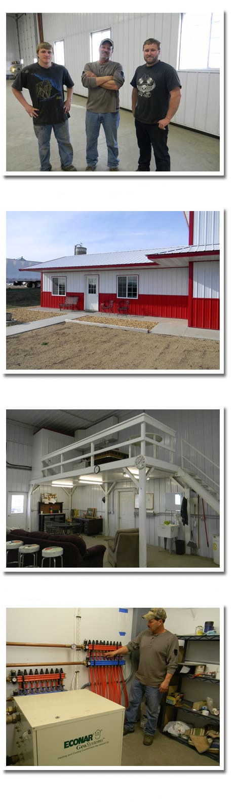 Big Farm Shop - Red Power Hydraulic Doors