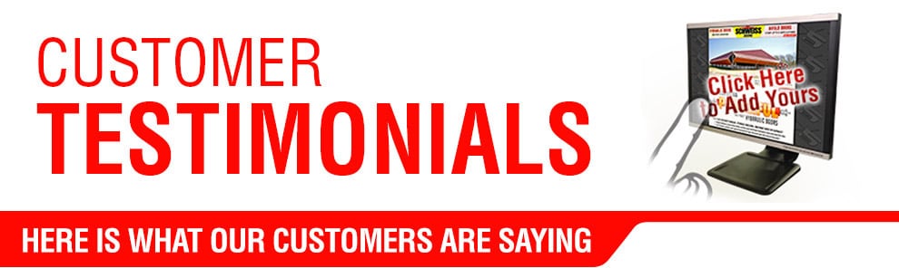 Customer Testimonials - What Our Customers Are Saying
