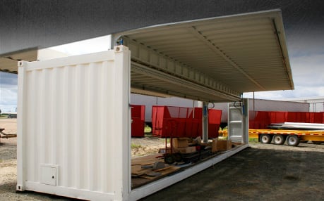 Texas Container Door by Schweiss