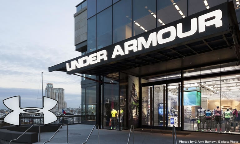 under armour desinger door