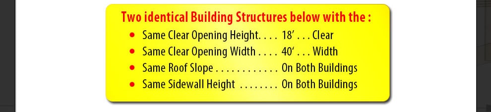 Wood building vs. Steel building comparison