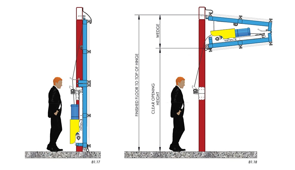 inside view of bottom drive with strap latches