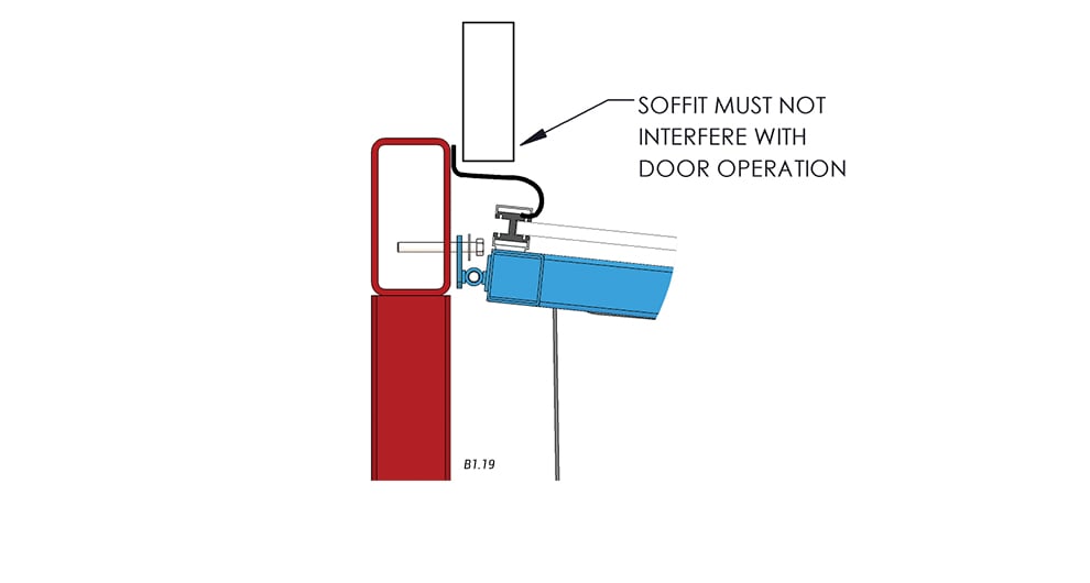 inside view of bottom drive with strap latches top view