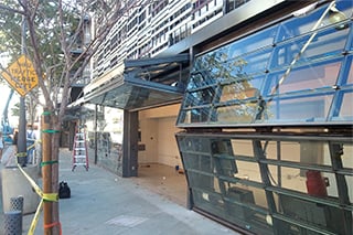 California Bike Center Doors