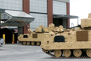 Fort Carson Military Tank Doors