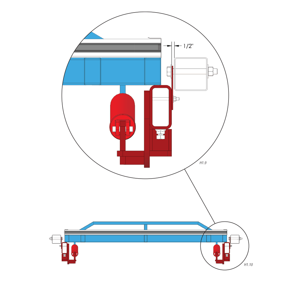 Flush Mount Cylinders