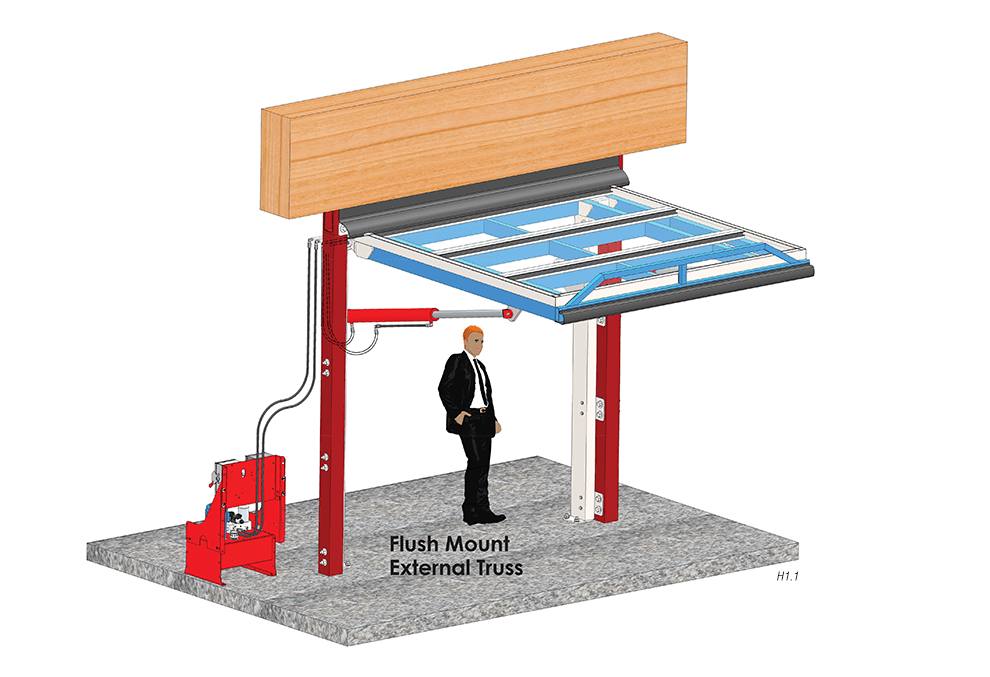 Flush Mount External Truss