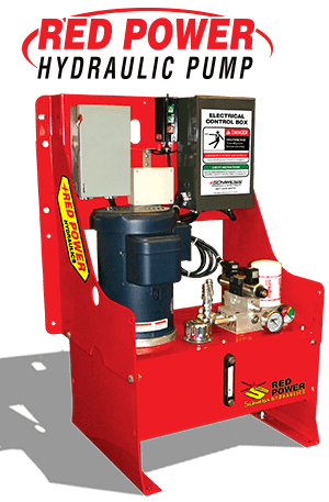 Red Power Hydraulic Pump
