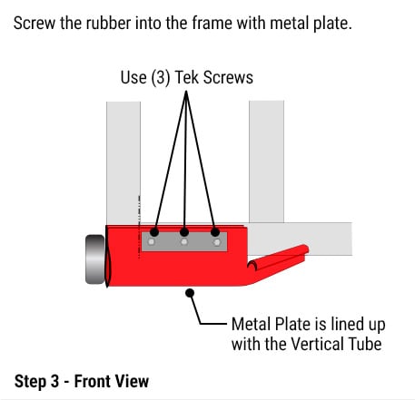 Installing Schweiss Corner Seal on One-Piece and Liftstrap Doors