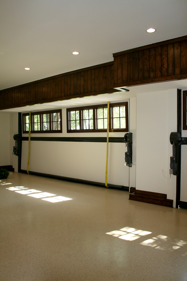 inside look at strap bifold garage doors