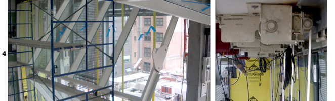 each apartment in New York high-rise apartments has indoor-outdoor Schweiss Bifold Doors