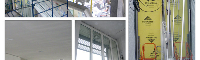 each apartment in New York high-rise apartments has indoor-outdoor Schweiss Bifold Doors