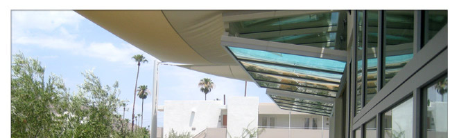 Resort Rec Center's LiftStrap Door opens access to the pool and sun.