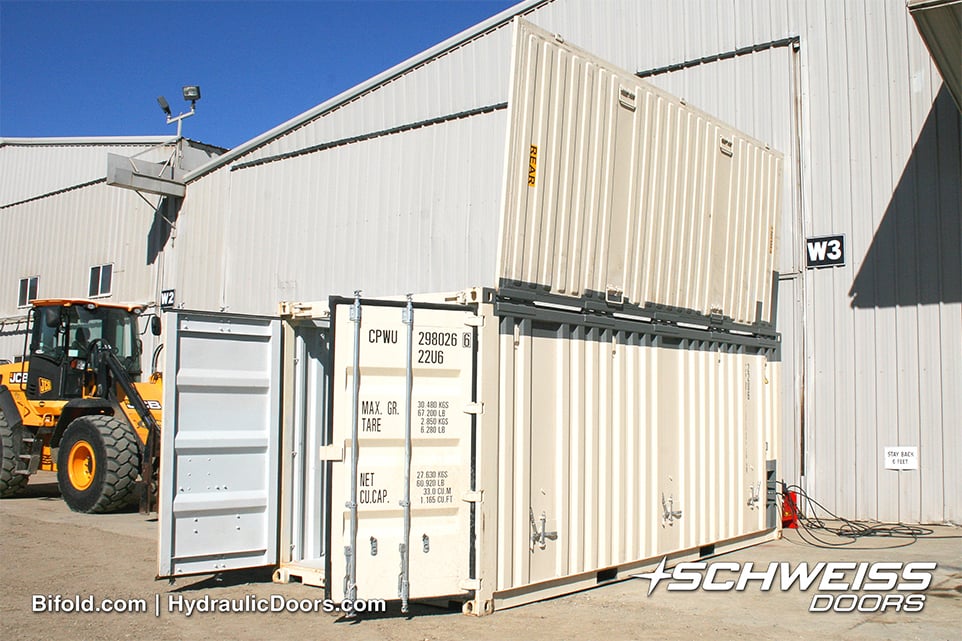 Schweiss Container Lid Doors