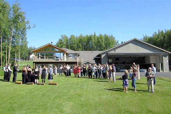 Wasilla hangar home is popular gathering place for friends and tourists to Alaska