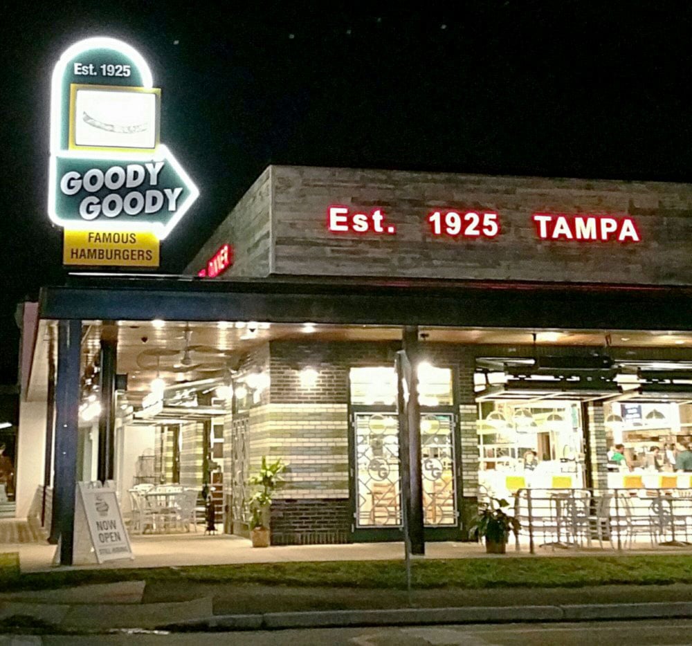 Goody Goody Hamburger's bifold doors securely lock restaurant overnight with weathertight seal