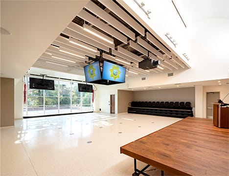 Interior of the new Public Safety Building & Emergency Operations Center