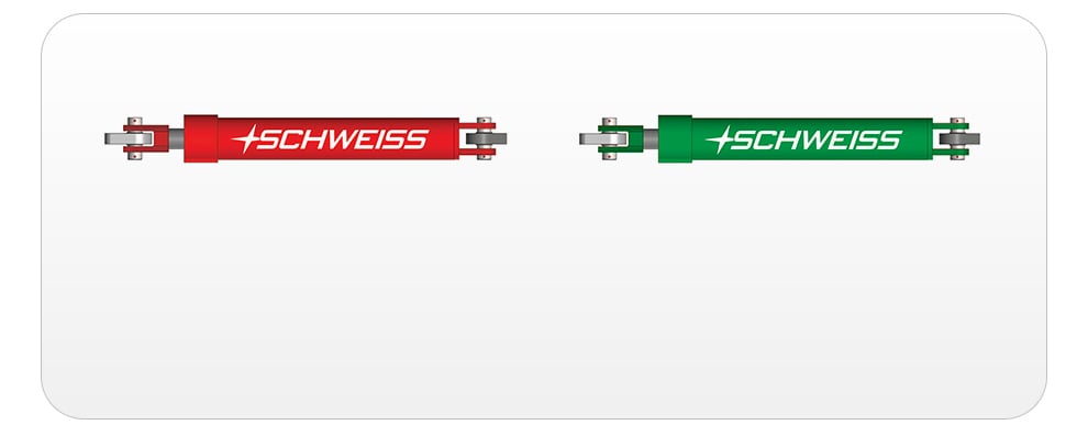 Hydraulic Cylinders are bigger from Schweiss