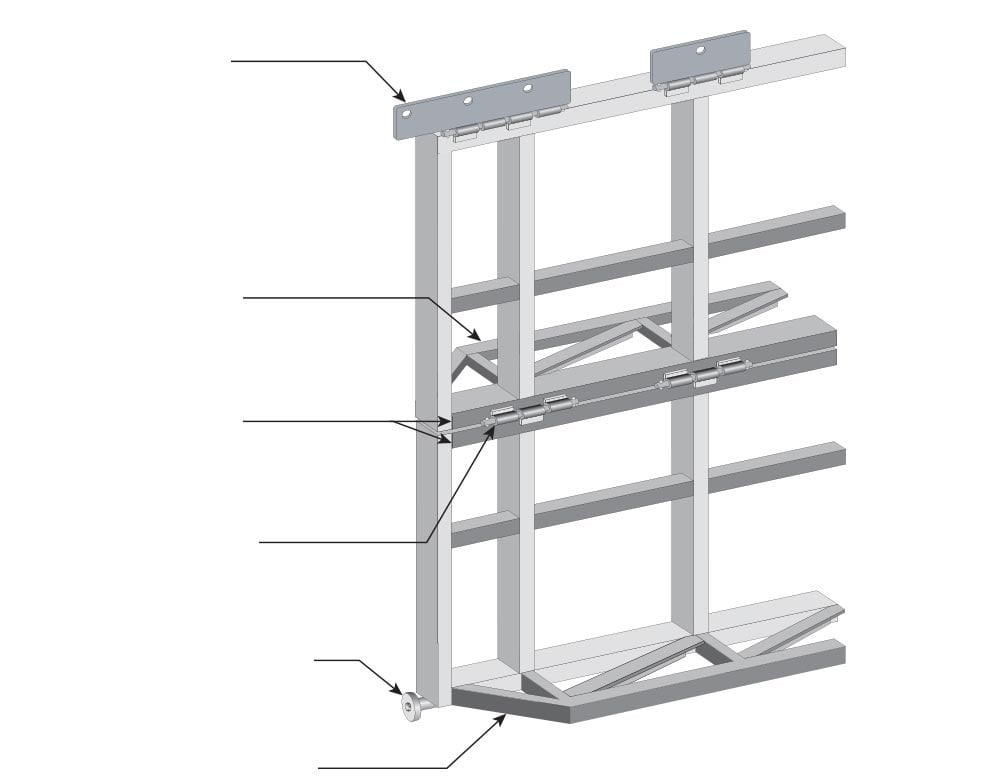 External Truss doorframe diagram