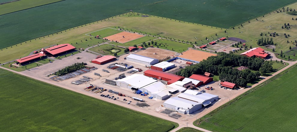 Aerial Photo of Schweiss Bifold Door Factory