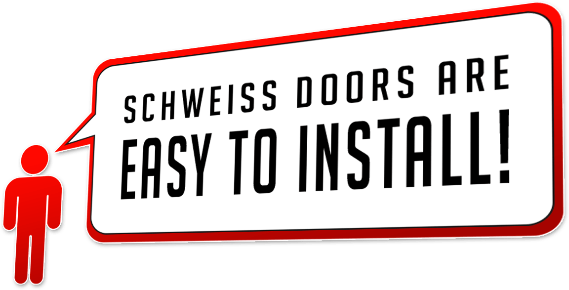 Schweiss Doors are Easy To Install!