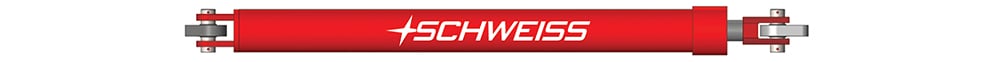 Schweiss hydraulic door cylinders are heavy-duty