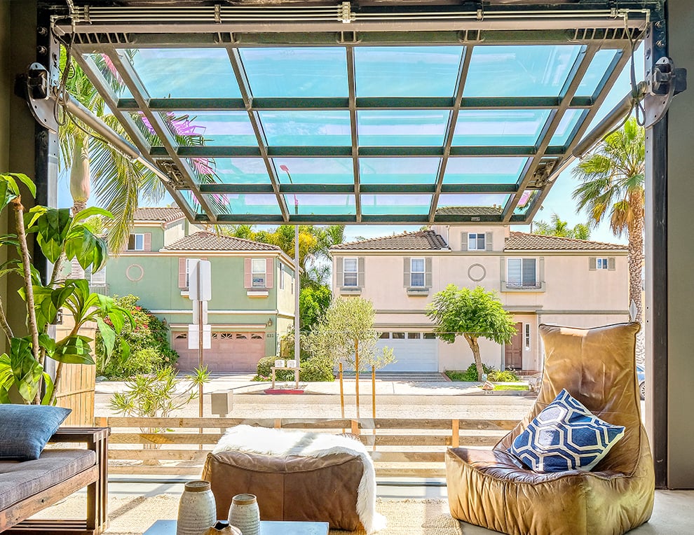Schweiss Large Window Wall brings in sea breeze