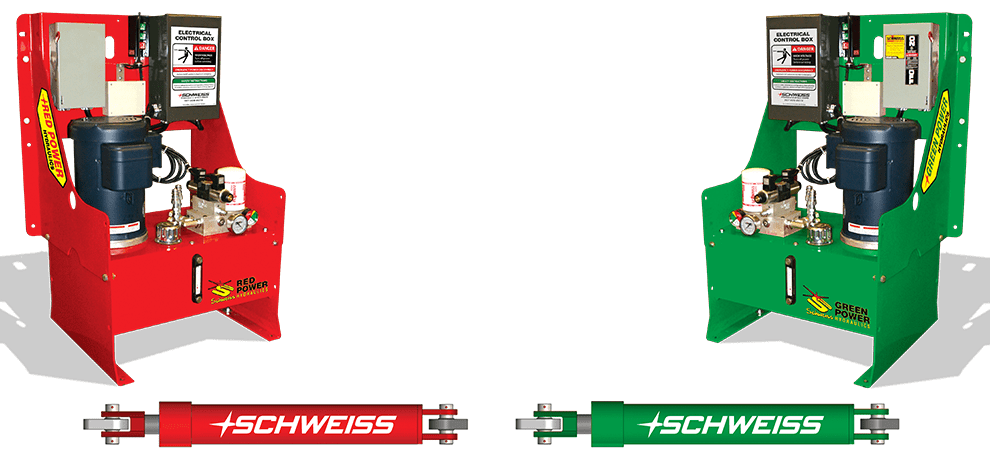 Pumps and Cylinders from Schweiss are best on the market