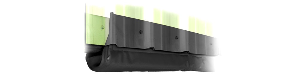 Schweiss has door base safety edge available for RV garage doors