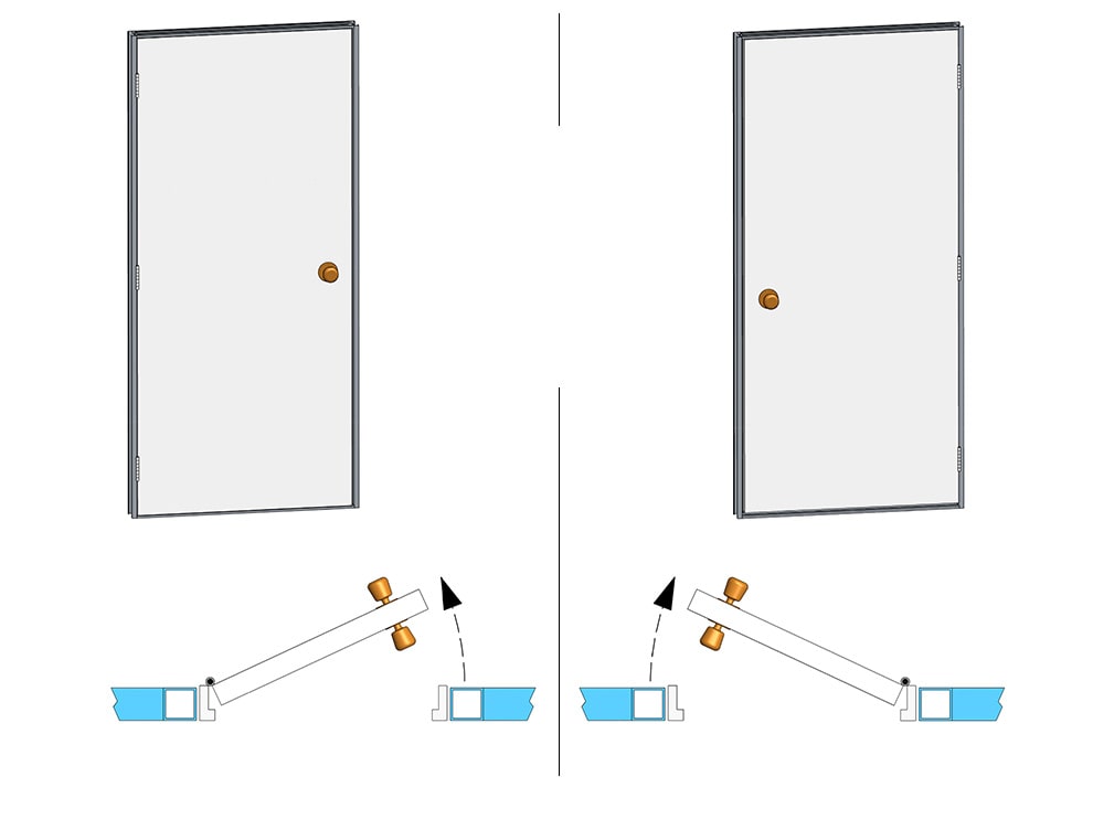 Walkdoors in Hydraulic Agriculture Doors