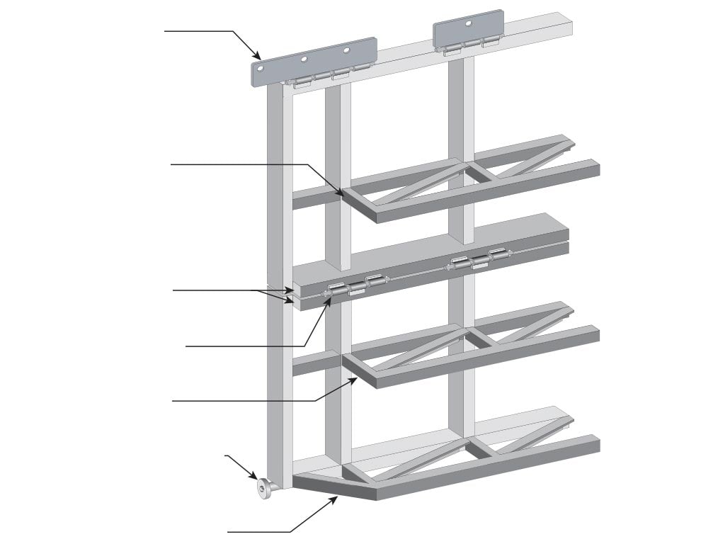 Internal Truss doorframe diagram