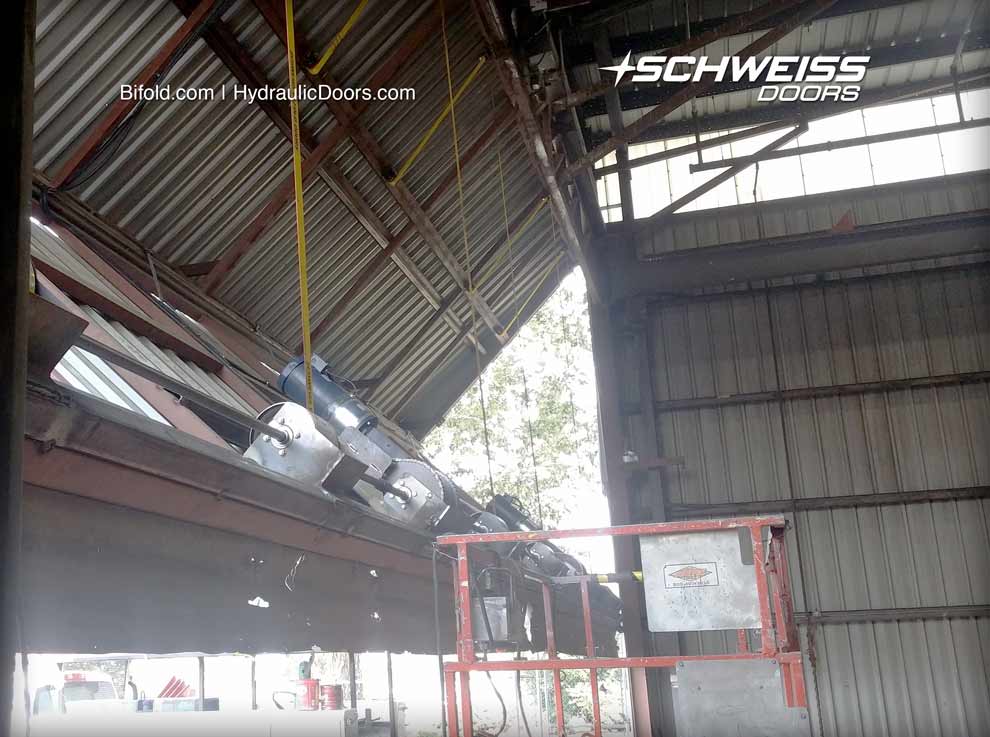 Strap conversions go smoothly with Schweiss Door's expertise.