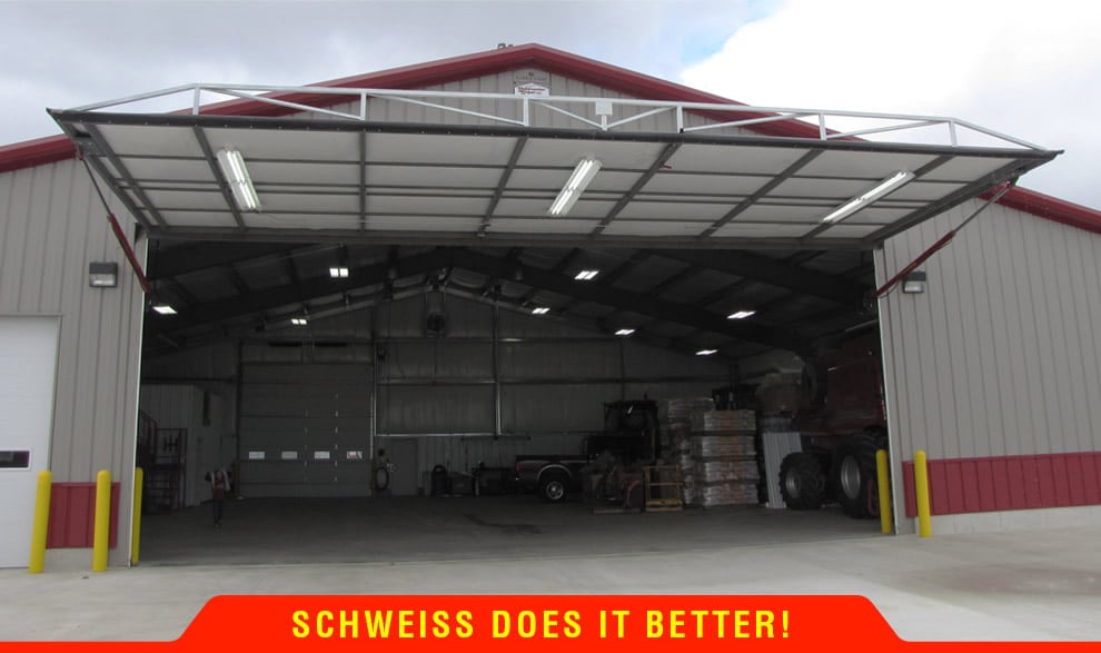 Machine Sheds - Farm Equipment Shed Doors Storage
