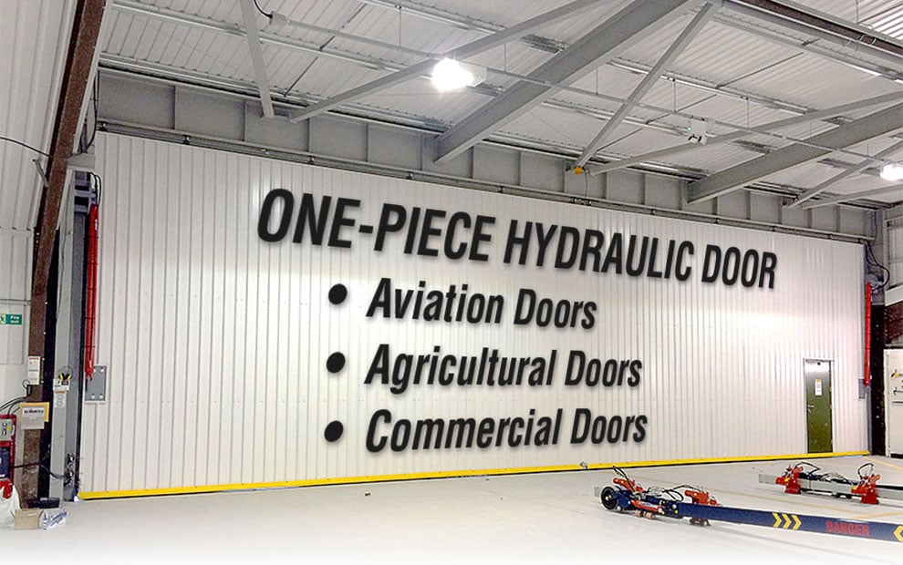 One-Piece Hydraulic Door