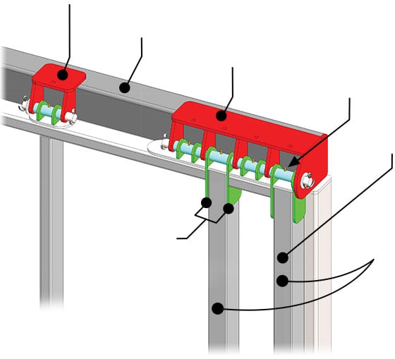 Patented Robust Wraparound Hinge