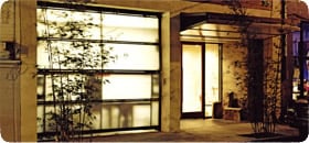 two bifold doors for opffice entryway