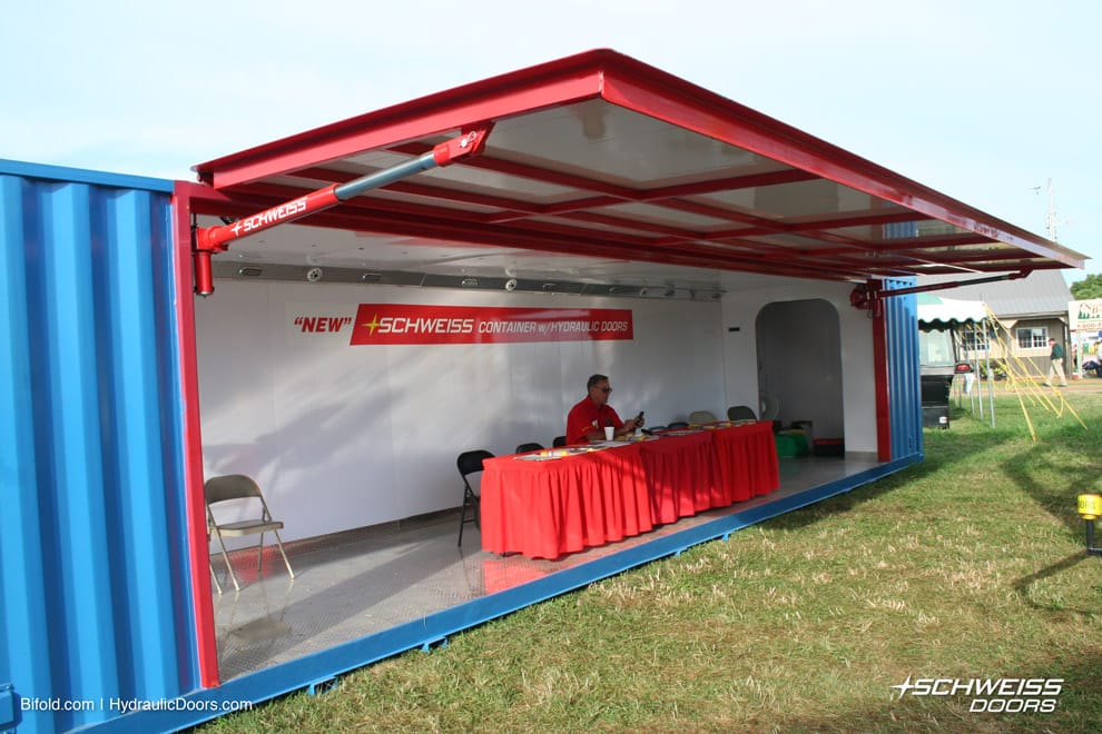 How to make a shipping container garage - Storage and Canopy