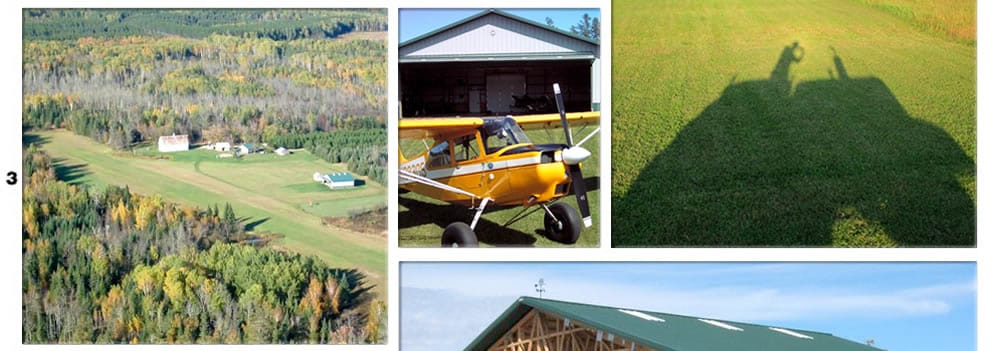 Building Site with Hangar and landing strip