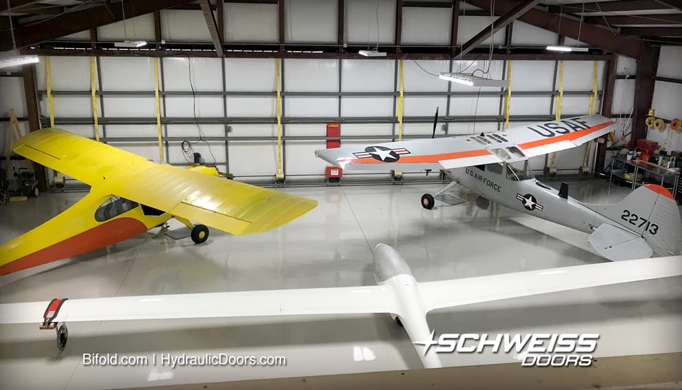 Schweiss Sailplane Hangar Doors