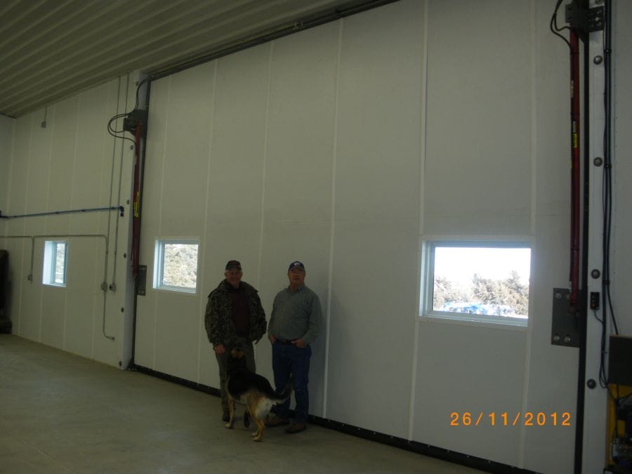 Owners by Schweiss hydraulic doors