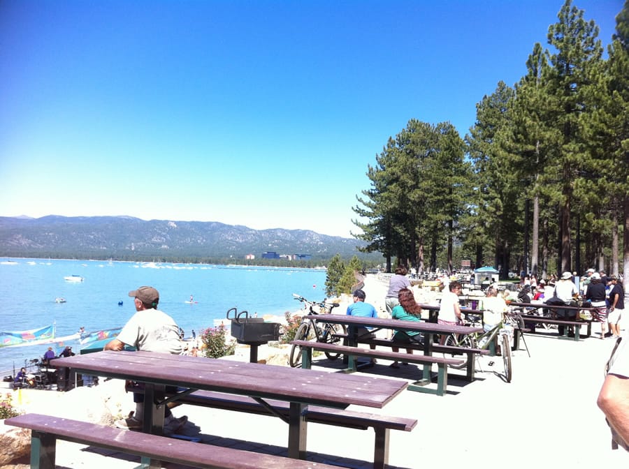 Lake Tahoe Viewing Area
