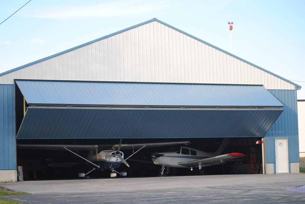 Sliding Aircraft Hangar Door - The Perfect Space Saving Solution