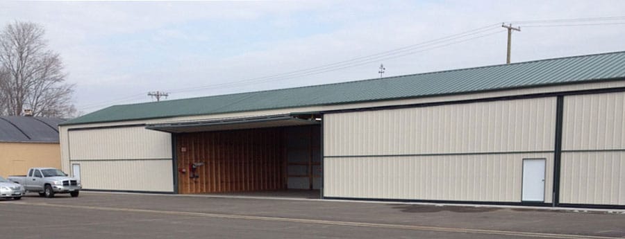 Hangar doors