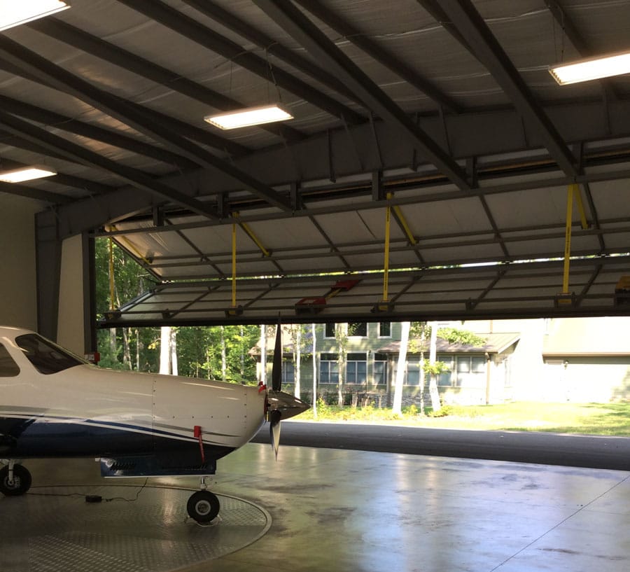 Sliding Aircraft Hangar Door - The Perfect Space Saving Solution